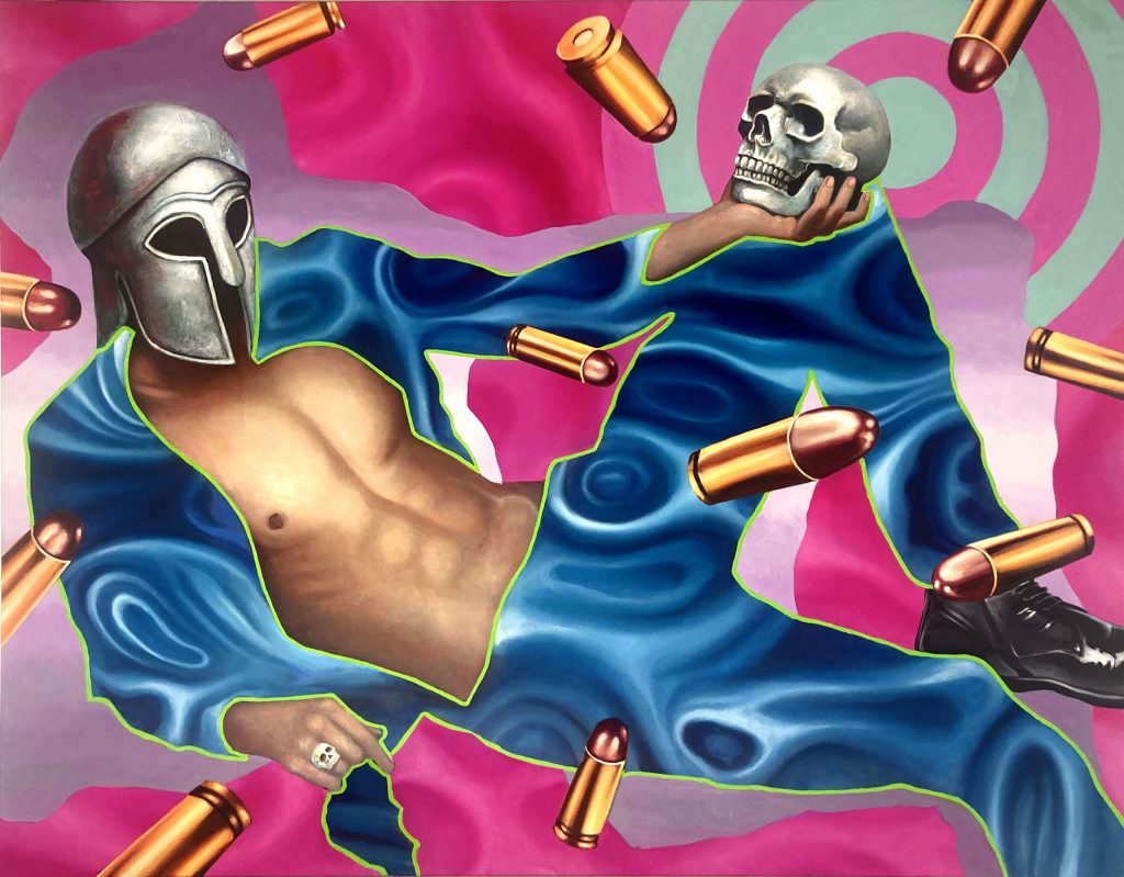 ARES, oil on canvas, 195cm x 250cm
