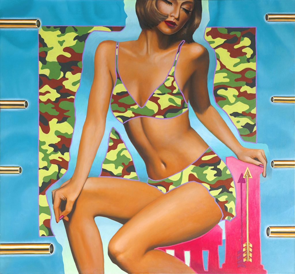 ARTEMIS,, oil on canvas, 195cm x 210cm