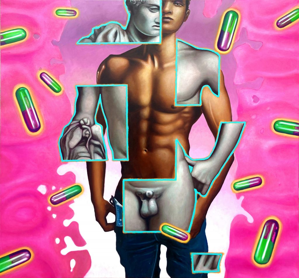 DIONYSOS, oil on canvas, 190cm x 210cm