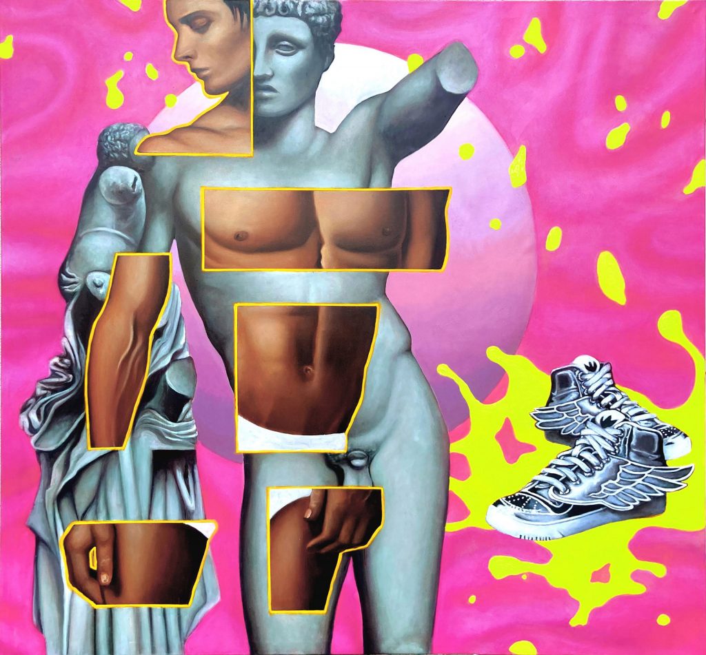 HERMES, oil on canvas, 195cm x 210cm